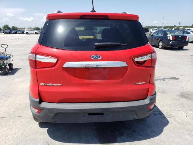 MAJ6S3KL0LC349083 - 2020 FORD ECOSPORT TITANIUM RED photo 6