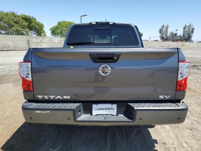 1N6AA1EEXMN528887 - 2021 NISSAN TITAN S GRAY photo 6