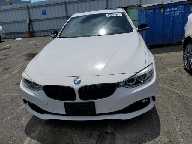 WBA3N5C54FK197932 - 2015 BMW 428 XI WHITE photo 5