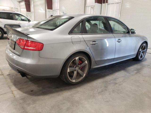 WAUBGAFL5BA123279 - 2011 AUDI S4 PREMIUM PLUS SILVER photo 3