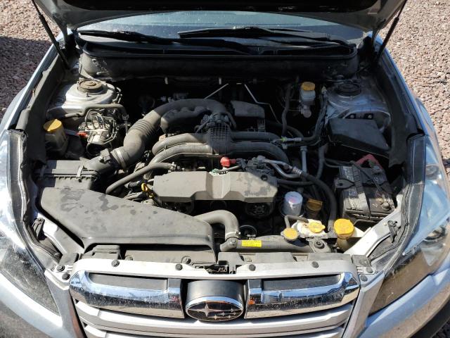 4S4BRBCC6D3261259 - 2013 SUBARU OUTBACK 2.5I PREMIUM SILVER photo 11