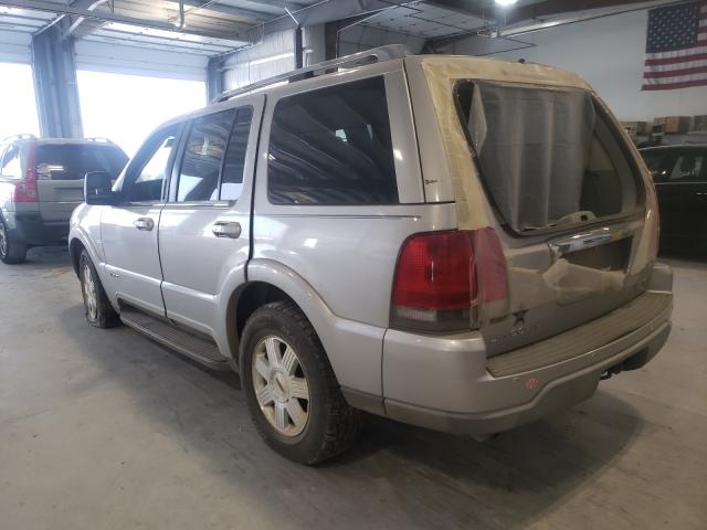 5LMEU78H03ZJ28664 - 2003 LINCOLN AVIATOR 银色 照片 3