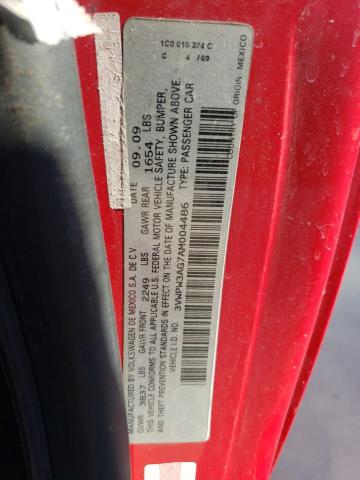 3VWPW3AG7AM004486 - 2010 VOLKSWAGEN NEW BEETLE RED photo 13