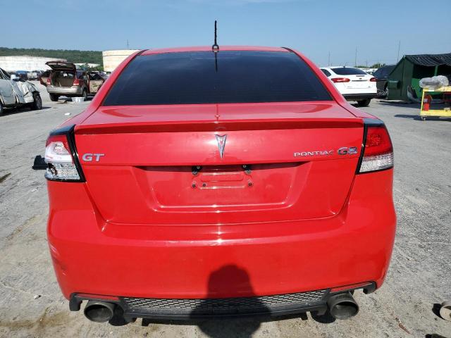 6G2EC57YX8L140502 - 2008 PONTIAC G8 GT RED photo 6