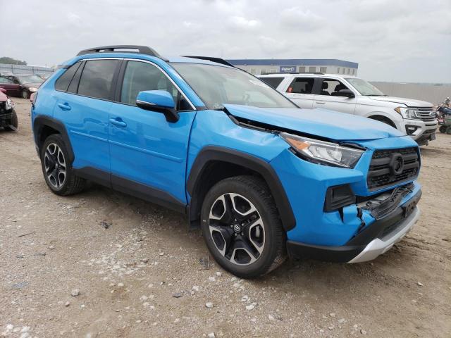 2T3J1RFV5LC117339 - 2020 TOYOTA RAV4 ADVENTURE BLUE photo 4