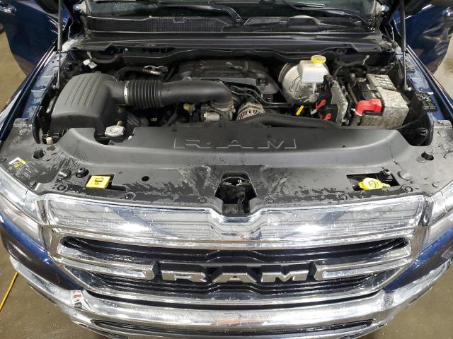 1C6SRFFT4KN606157 - 2019 RAM 1500 BIG HORN/LONE STAR BLUE photo 11