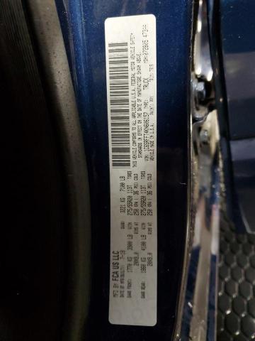 1C6SRFFT4KN606157 - 2019 RAM 1500 BIG HORN/LONE STAR BLUE photo 12