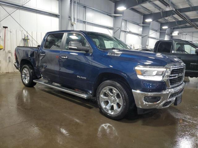 1C6SRFFT4KN606157 - 2019 RAM 1500 BIG HORN/LONE STAR BLUE photo 4