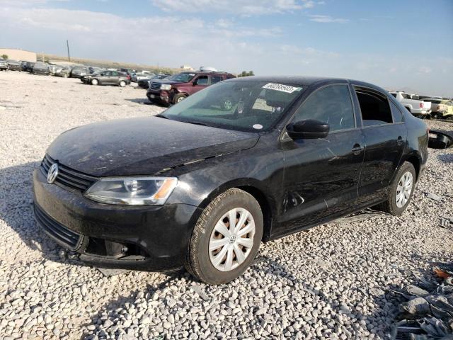 3VW2K7AJ2DM259141 - 2013 VOLKSWAGEN JETTA BASE 黑色 照片 1