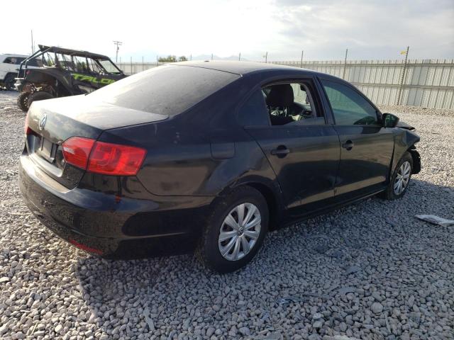 3VW2K7AJ2DM259141 - 2013 VOLKSWAGEN JETTA BASE 黑色 照片 3