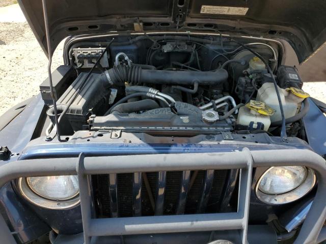 1J4FA39S62P751718 - 2002 JEEP WRANGLER / X BLUE photo 11