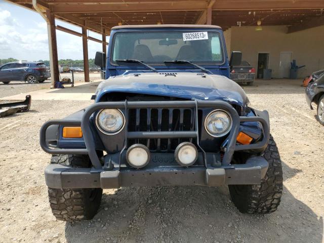 1J4FA39S62P751718 - 2002 JEEP WRANGLER / X BLUE photo 5