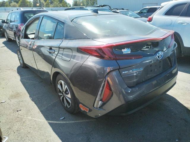 JTDKARFPXK3118279 - 2019 TOYOTA PRIUS PRIM GRAY photo 2
