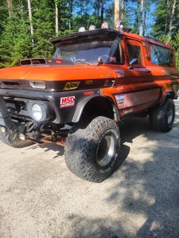 2C145T110092 - 1964 CHEVROLET PANELTRUCK ORANGE photo 2