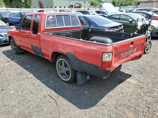 JT4RN93P5P5082021 - 1993 TOYOTA PICKUP 1/2 TON EXTRA LONG WHEELBASE DX RED photo 2