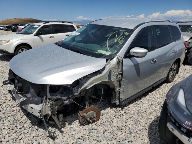 5N1DR2MM3HC636756 - 2017 NISSAN PATHFINDER S SILVER photo 1