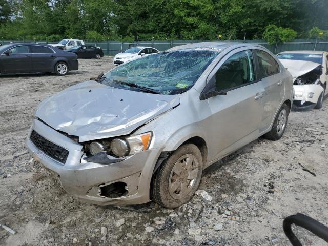 1G1JA5SH7E4101563 - 2014 CHEVROLET SONIC LS Gümüş foto 1