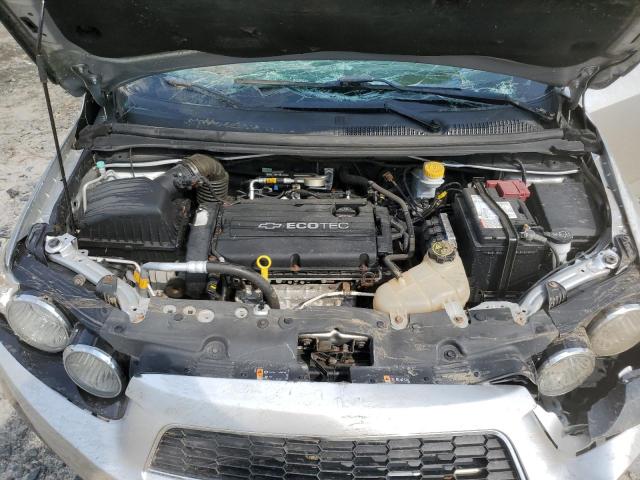 1G1JA5SH7E4101563 - 2014 CHEVROLET SONIC LS Gümüş foto 11