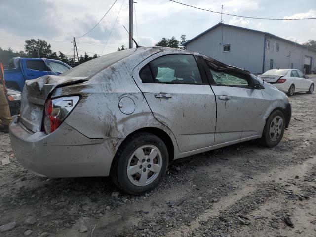 1G1JA5SH7E4101563 - 2014 CHEVROLET SONIC LS Gümüş foto 3