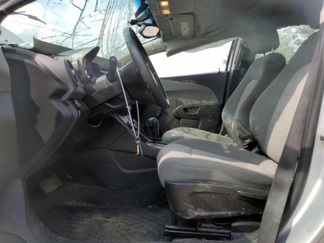 1G1JA5SH7E4101563 - 2014 CHEVROLET SONIC LS Gümüş foto 7