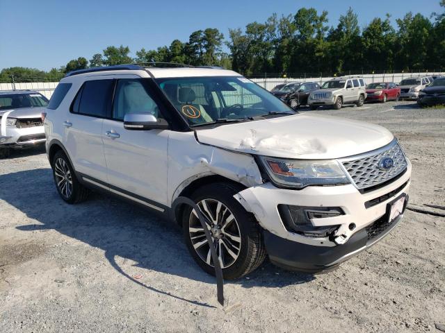 1FM5K8HT7GGC64715 - 2016 FORD EXPLORER PLATINUM WHITE photo 4