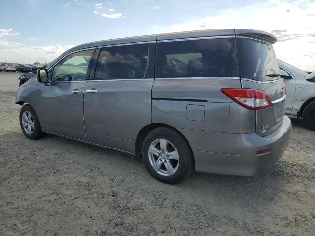 JN8AE2KP6C9042138 - 2012 NISSAN QUEST S GRAY photo 2