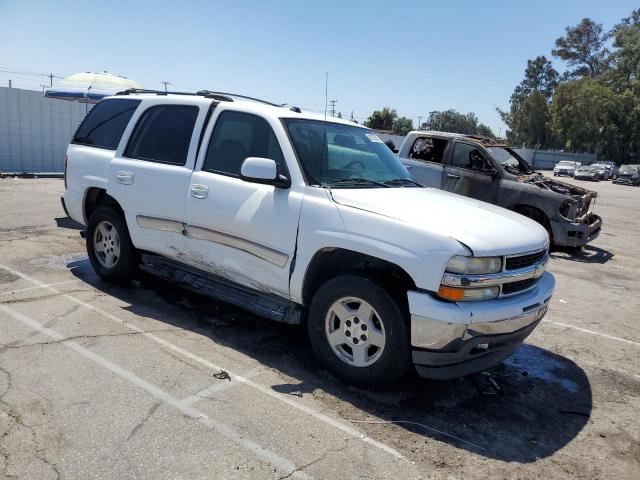 1GNEC13T85R190374 - 2005 CHEVROLET TAHOE C1500 WHITE photo 4