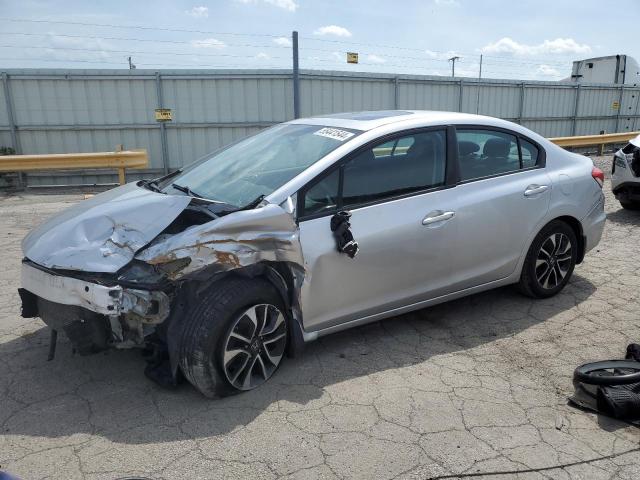 2HGFB2F8XDH506015 - 2013 HONDA CIVIC EX SILVER photo 1