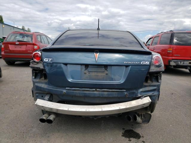 6G2EC57Y79L201127 - 2009 PONTIAC G8 GT BLUE photo 6