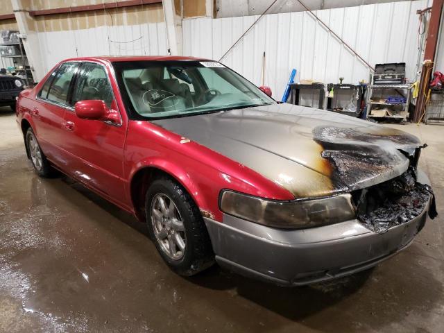 1G6KY5490WU932243 - 1998 CADILLAC SEVILLE STS BURGUNDY photo 4