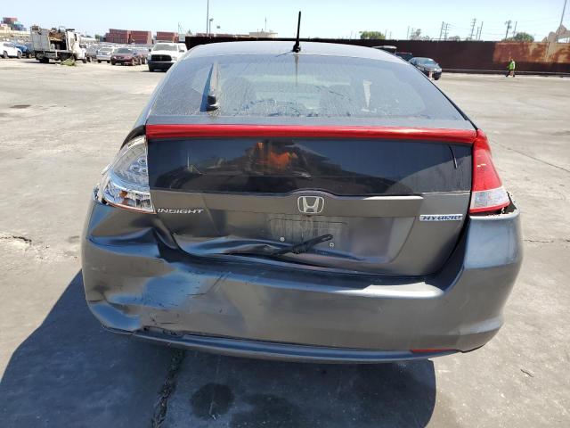 JHMZE2H75AS010307 - 2010 HONDA INSIGHT EX GRAY photo 6