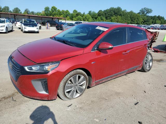 KMHC05LCXKU136899 - 2019 HYUNDAI IONIQ LIMITED RED photo 1