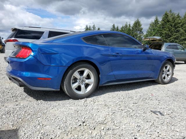 1FA6P8TH6J5105674 - 2018 FORD MUSTANG BLUE photo 3