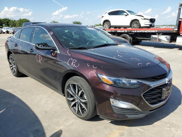 1G1ZG5ST8LF024239 - 2020 CHEVROLET MALIBU RS BURGUNDY photo 4