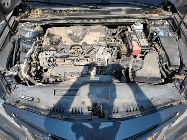 4T1B11HK8KU810145 - 2019 TOYOTA CAMRY L BLUE photo 11