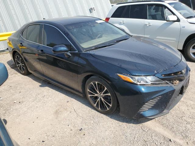 4T1B11HK8KU810145 - 2019 TOYOTA CAMRY L BLUE photo 4