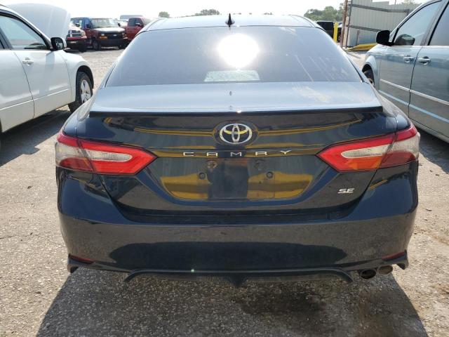 4T1B11HK8KU810145 - 2019 TOYOTA CAMRY L BLUE photo 6