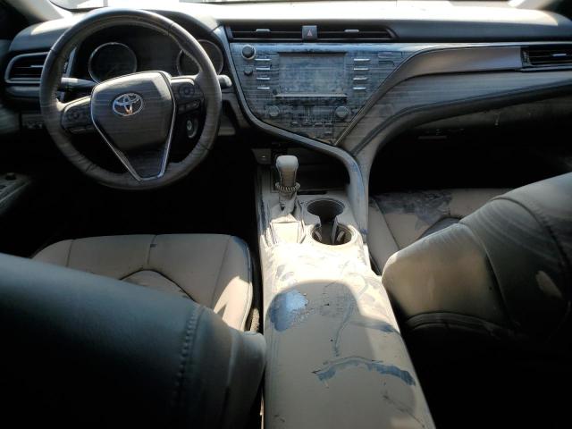 4T1B11HK8KU810145 - 2019 TOYOTA CAMRY L BLUE photo 8