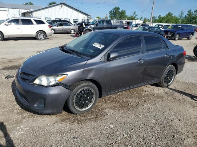 5YFBU4EE3CP053648 - 2012 TOYOTA COROLLA BASE GRAY photo 1