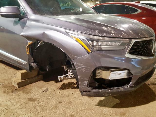 5J8TC2H33LL000478 - 2020 ACURA RDX  photo 9