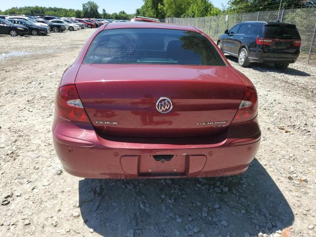2G4WE537451258871 - 2005 BUICK LACROSSE CXS Tünd qırmızı foto 6