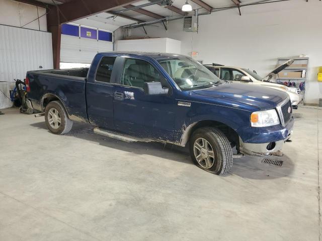 1FTPX14527FA89308 - 2007 FORD F150 BLUE photo 4