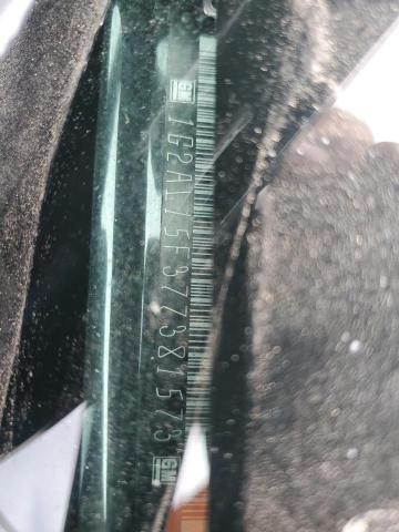 1G2AL15F377381573 - 2007 PONTIAC G5 Noir photo 12