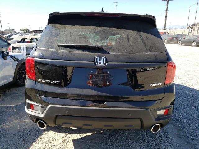 5FNYF8H57PB008026 - 2023 HONDA PASSPORT EXL BLACK photo 6