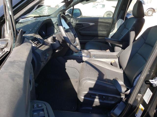 5FNYF8H57PB008026 - 2023 HONDA PASSPORT EXL BLACK photo 7