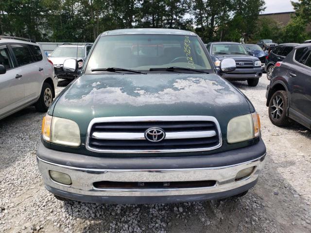 5TBRN34112S323530 - 2002 TOYOTA TUNDRA ACCESS CAB SR5 GREEN photo 5