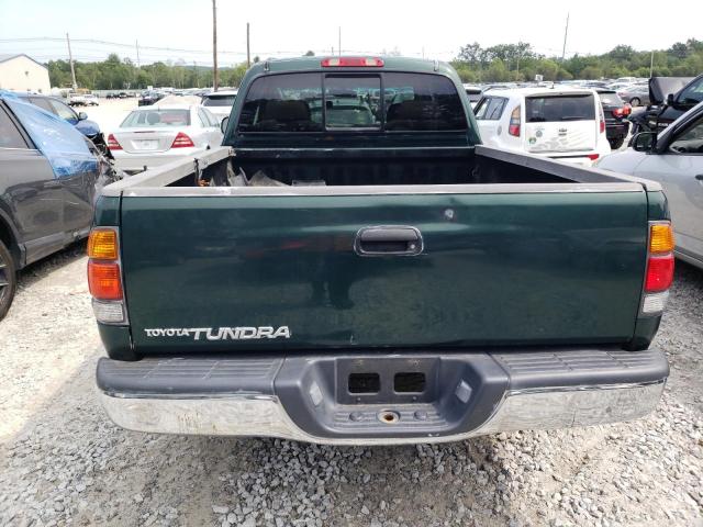 5TBRN34112S323530 - 2002 TOYOTA TUNDRA ACCESS CAB SR5 GREEN photo 6