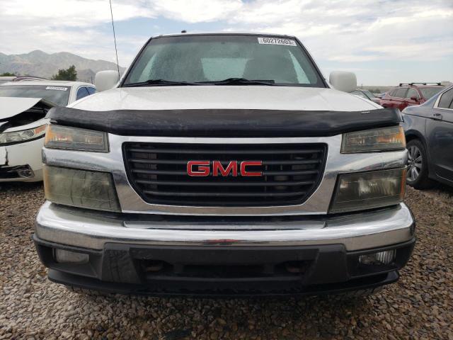 1GTDT19EX98118018 - 2009 GMC CANYON WHITE photo 5