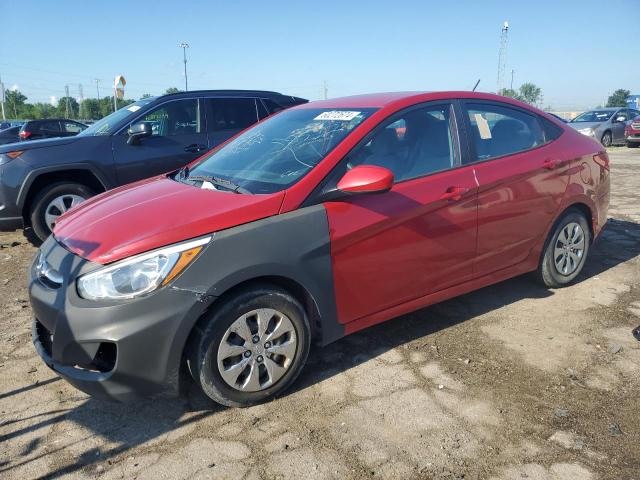 KMHCT4AE0HU307562 - 2017 HYUNDAI ACCENT SE RED photo 1