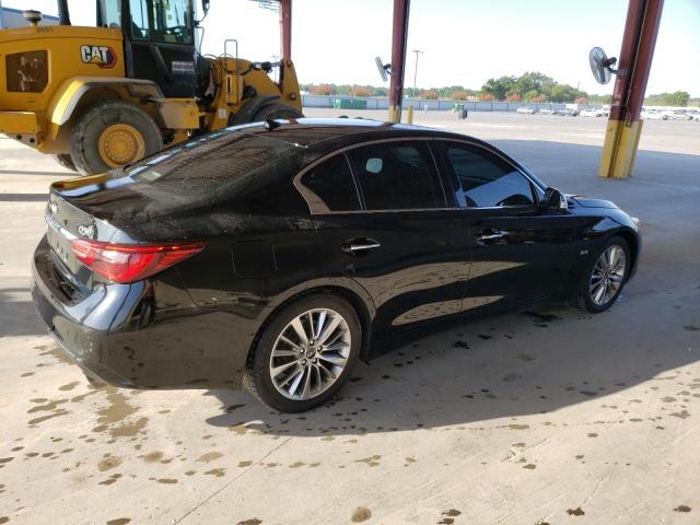 JN1EV7APXJM364323 - 2018 INFINITI Q50 LUXE BLACK photo 3